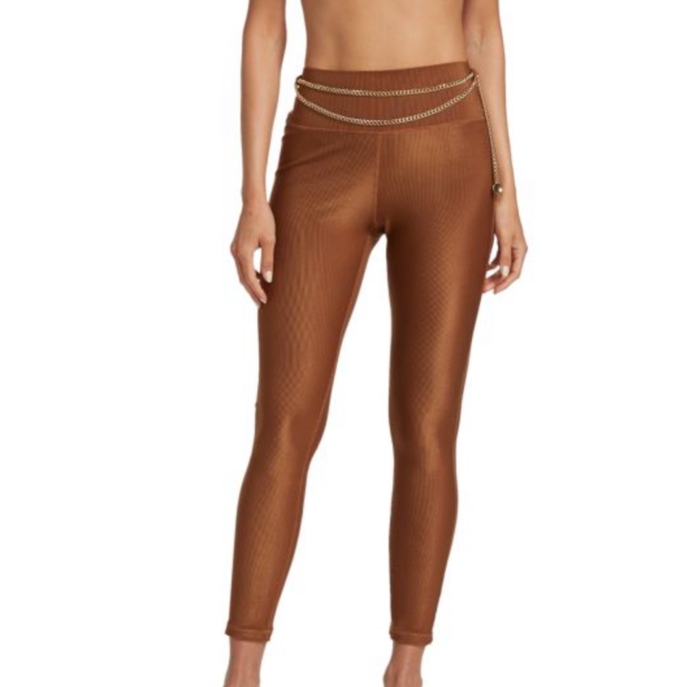 WeWoreWhat Chain High Rise Leggings